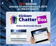 Civicom Chatterbox® Bulletin Board Webinars Scheduled for January...