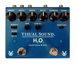 Visual Sound's H20 Liquid Chorus and Echo Pedal