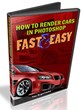 How To Render Cars in Photoshop Fast and Easy Review | "How To...