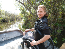 Accessible Airboat in the Florida Everglades