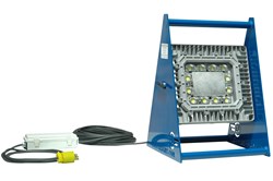Portable Lighting Solution with a Pivoting LED Light Head