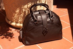 Jill Milan Thoroughbred Bag, chocolate