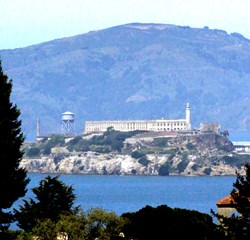 View of Alcatraz Island
