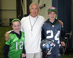 Trẻ em muốn đối tác mạng với Seattle Seahawks đến Super Bowl XLVIII. 