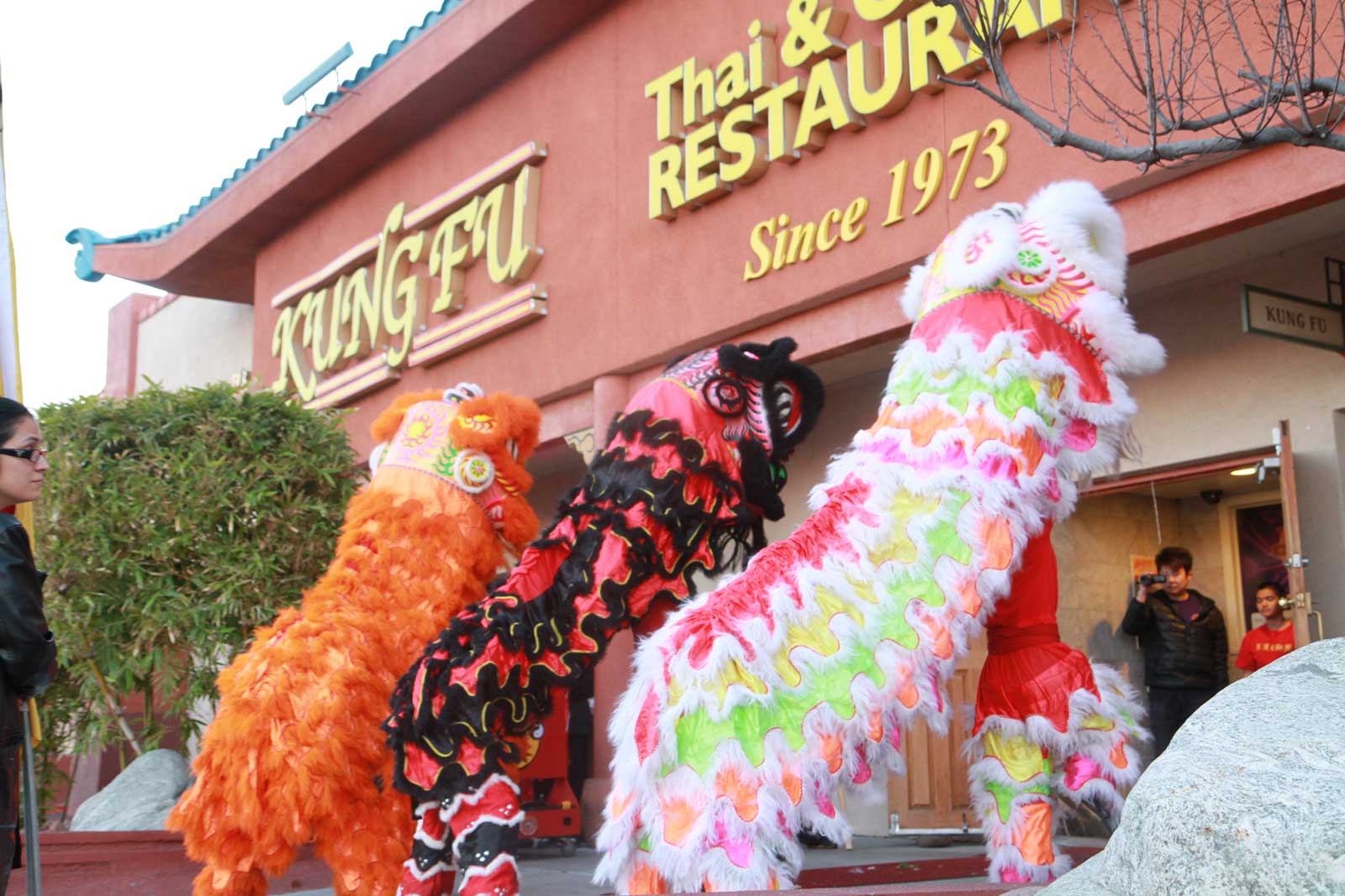 Chinese New Year in Las Vegas Chinatown Restaurant Kung Fu