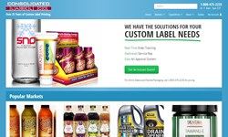 Consolidated Label New Website