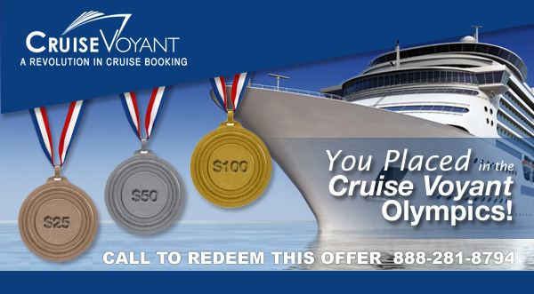 Cruise Voyant Celebrates Upcoming Winter Olympics With Bronze Silver 