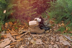 fur fold down combat boots Shiekh Shoes
