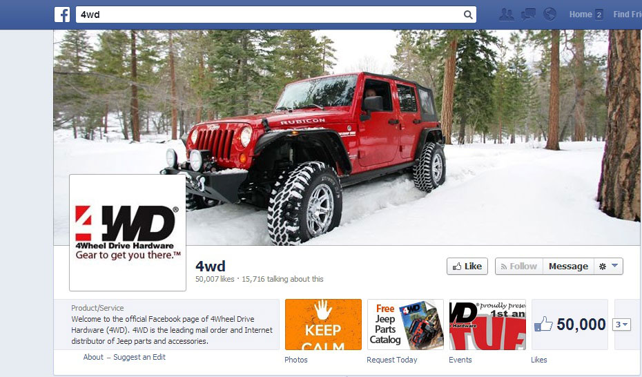 4wheel drive hardware facebook
