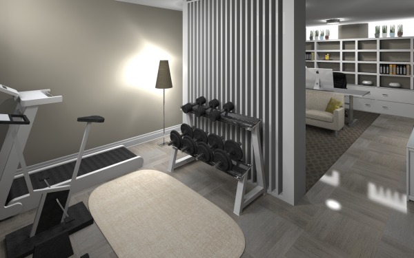 Home Gyms- Designing Online Customized "Get Fit" Spaces