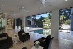 Phantom`s Executive recessed retractable motorized screens