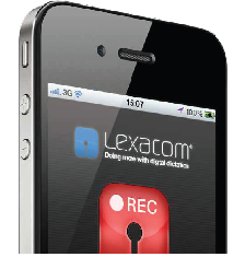 Lexacom Mobile enables secure digital dictation and workload tracking on the move