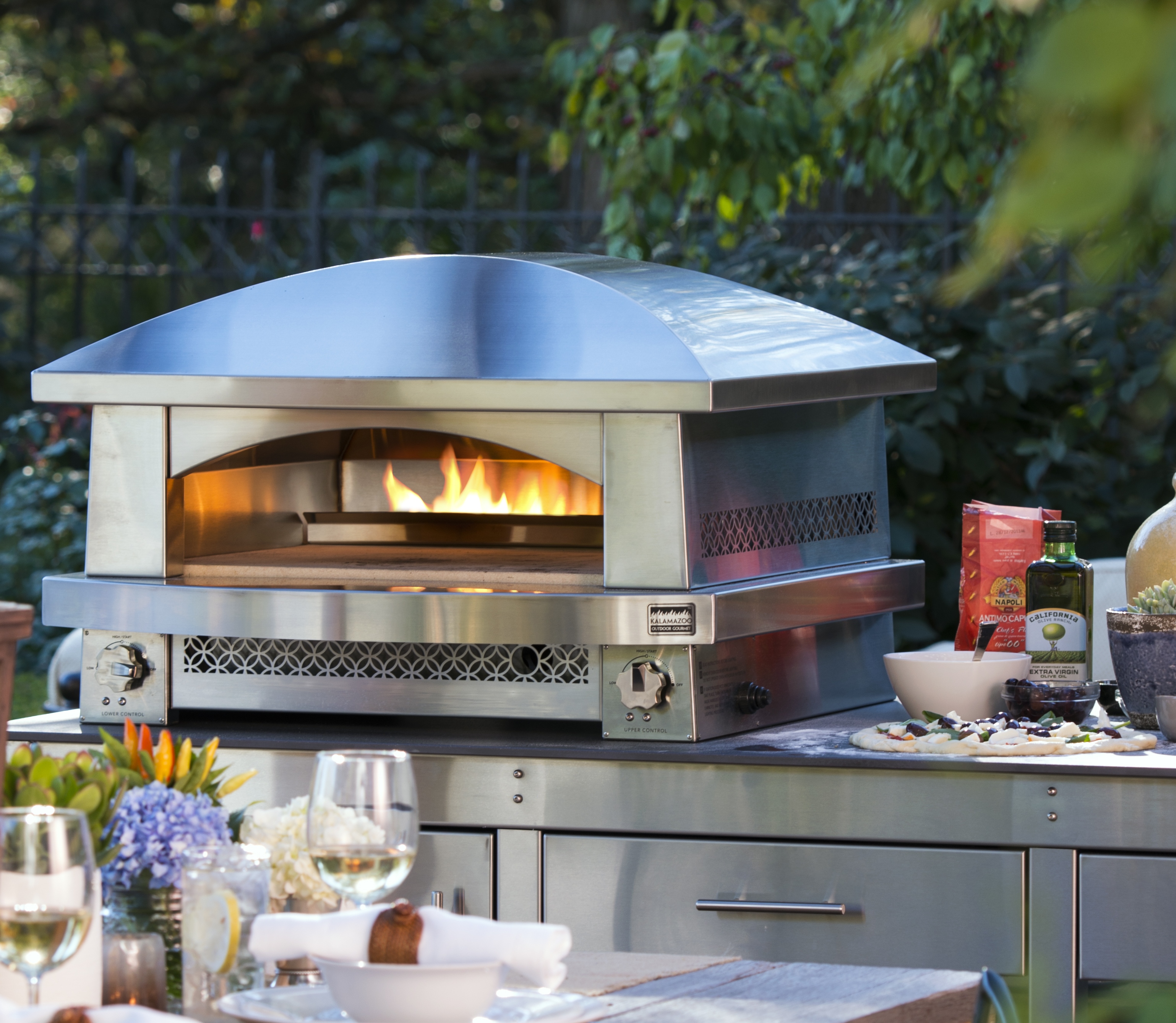 outdoor pizza oven