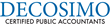 Decosimo Certified Public Accountants’ Brian Joyce Earns Certification...