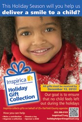 Inspirica 2013 Holiday Gift Collection campaign poster