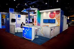 Trade Show Display by Absolute Exhibits @ NAB 2013 Las Vegas