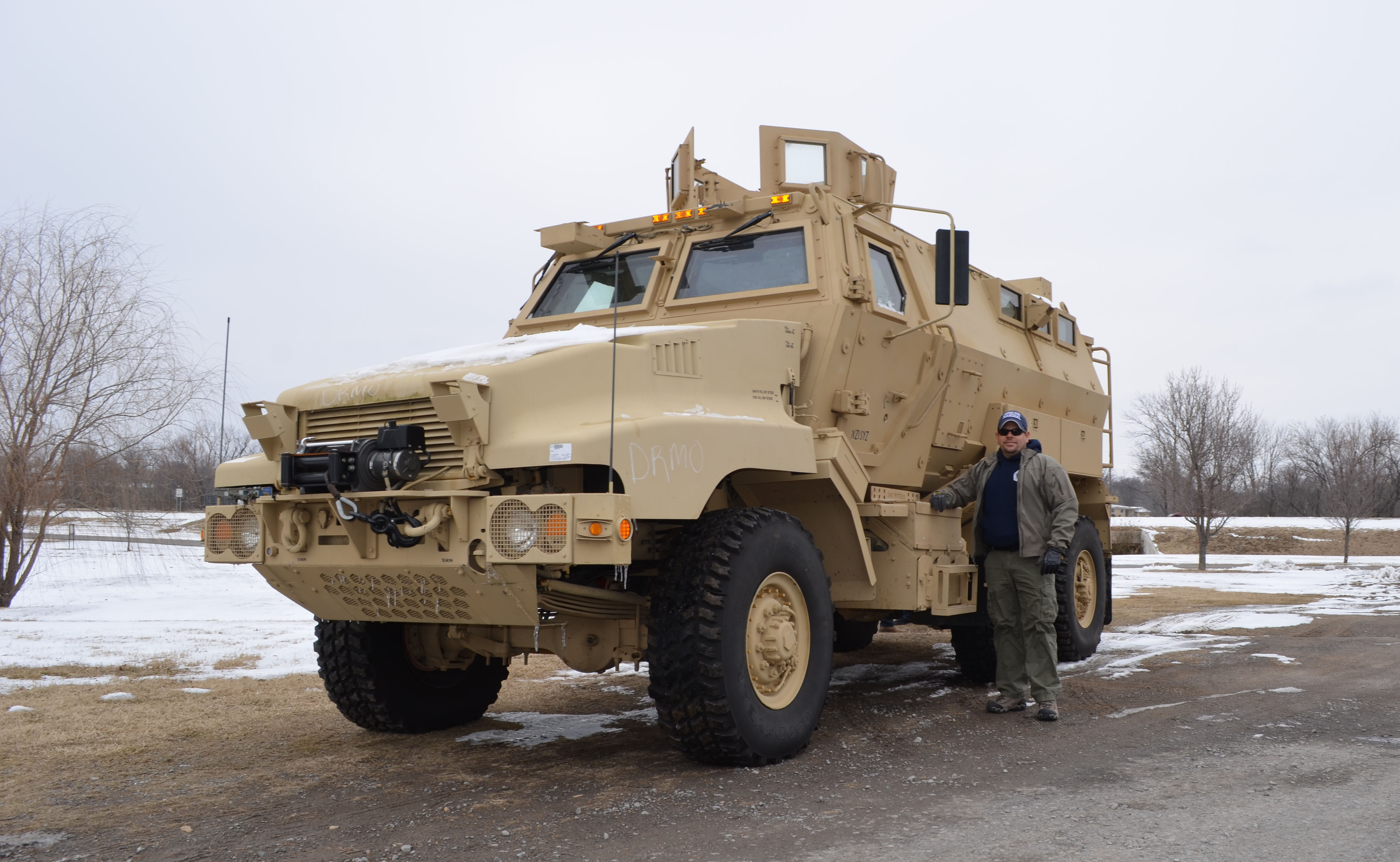 Cherokee Nation Marshals Secure Surplus Military Vehicle
