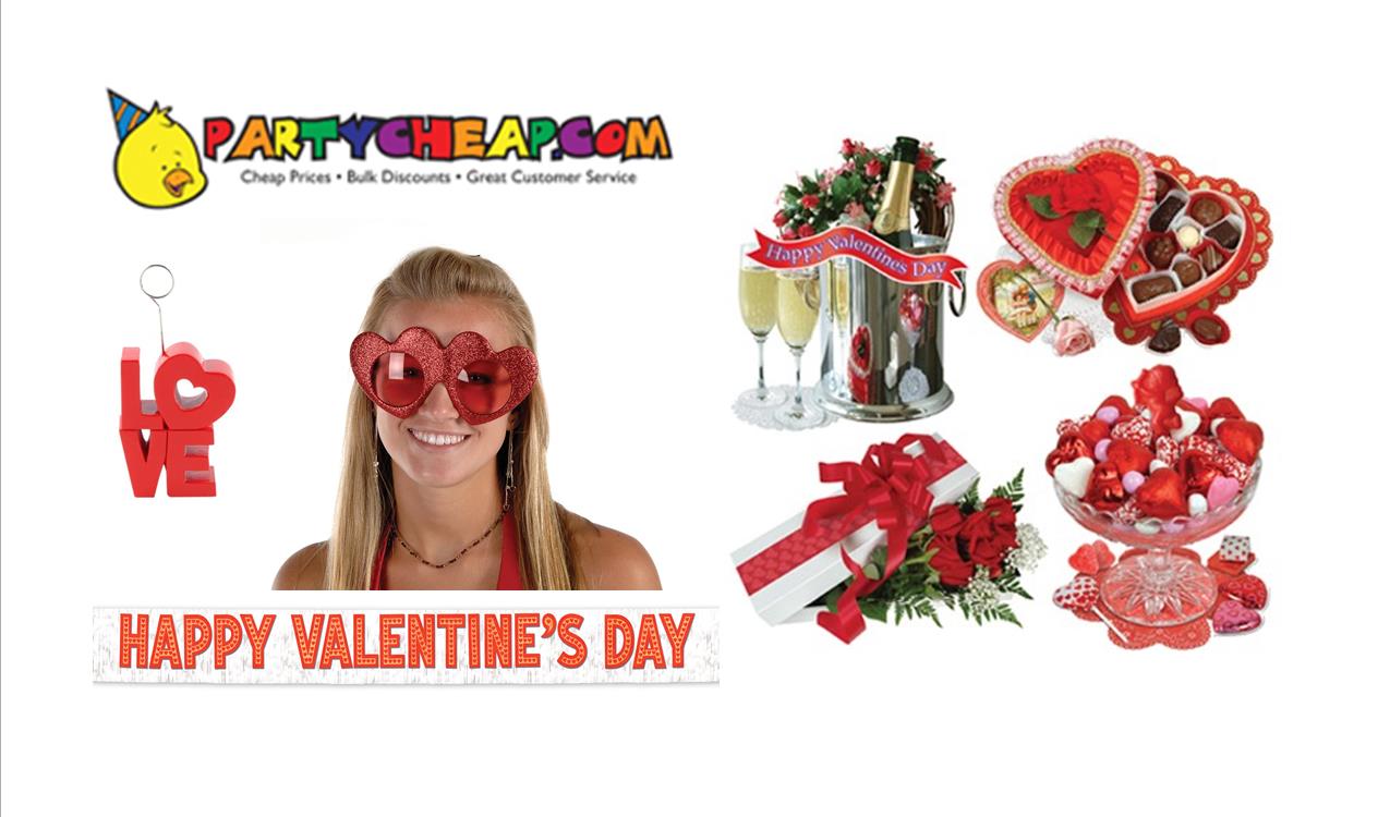 Party Cheap Announces New Valentine’s Day Decoration Ideas