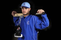 Salt Lake Community College student athlete Eddy Alvarez is a short track speed skating competitor in the 2014 Winter Olympics in Sochi, Russia.