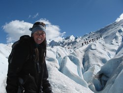 Trekking a glacier on an Argentina Tour