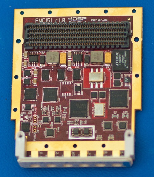 4DSP Introduces the FMC151 DC Coupled Dual Channel A/DD/A Card for