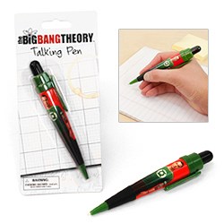 InventHelp Client's Big Bang Theory Talking Pen Wrestlers