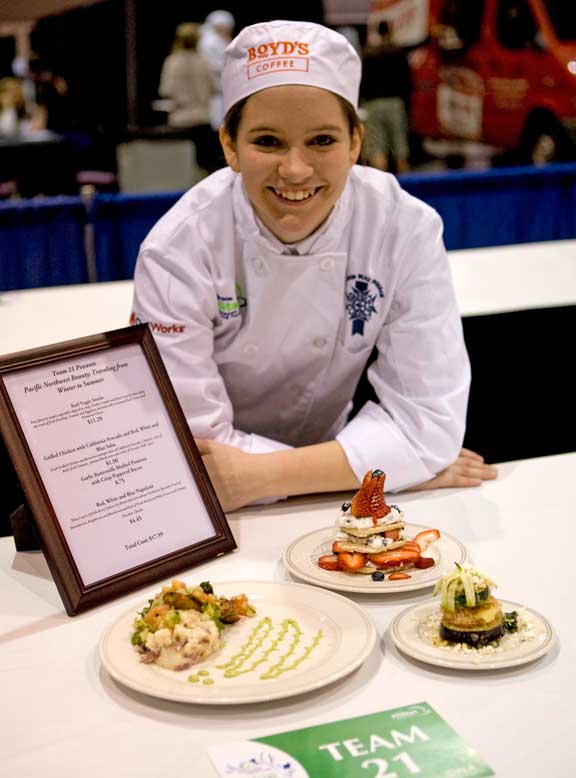 95 Oregon High School Prostart Culinary Students Compete for 180,000