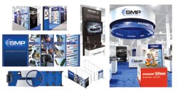 Standard Motor Products, Inc. (SMP) tradeshow booth for the 2013 AAPEX show
