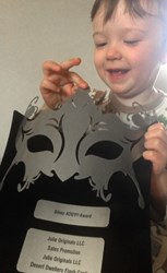 <b>Julie Rustad&#39;s</b> son loves the Silver ADDY® Award his mom earned for their <b>...</b> - gI_71543_Silver_Addy_Award_DesertDwellers_FlashCards