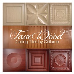 Ceilume Launches Decorative Collection Of Faux Wood Ceiling Tiles