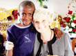 Mama Lynn (Lynn Gissing) with one of Light in Africa's children