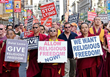 DC: Buddhists protest over Dalai Lama’s religious discrimination on...