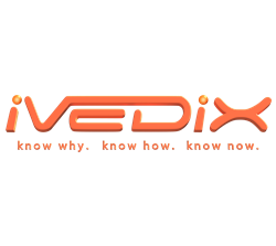 ivedix logo and tagline know why. know how. know now.