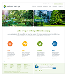 Revolution Landscape Website