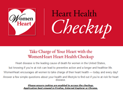 WomenHeart launches Heart Health Checkup