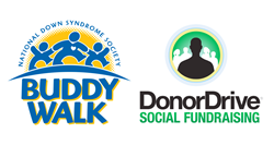 Buddy Walk DonorDrive logos