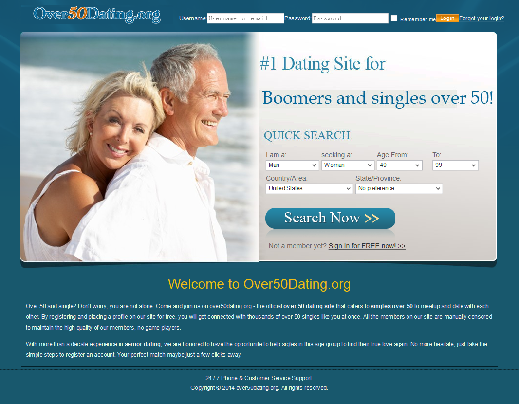 top online dating sites for over 50