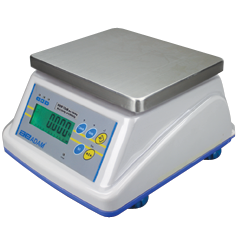 For portion control, WBW scales from Adam Equipment cleans up easily in during foo production.