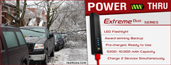 A photo of power outage conditions.