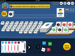 QB8™ combines intricate strategy with cards, dice, and uniquely designed cubes.