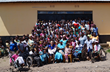 Group photo with the children and staff at Light in Africa; providing basic fundamental care for vulnerable children in the Kilimanjaro and Manyara regions