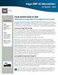 Sage ERP X3 Newsletter Published for Q1 by Juice Marketing