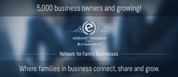5,000 Business owners and professionals are now part of the Hispanic Chamber of E-Commerce business network.