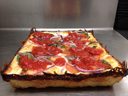Authentic Detroit Style Pizza