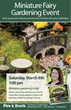 Plow & Hearth To Host Miniature Gardening and Book Signing Event...