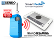 Senko Introduces Wireless Smart Probe Wi-Fi for Fiber Inspection