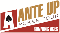 Ante Up Poker Tour Running Aces logo