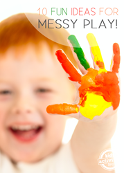 messy play ideas