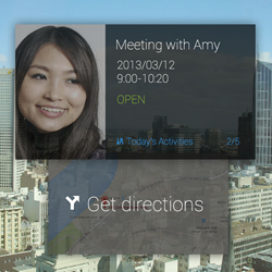 Mobile CRM on Google Glass