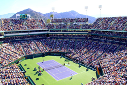 Indian Wells Tennis Garden in fashionable Indian Wells, California